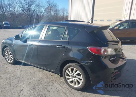 2013 Mazda Mazda3 I Touring z USA, uszkodzony, nr VIN JM1BL1LP2D1788519